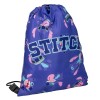 Saco Mochila Stitch Disney 30x39cm.