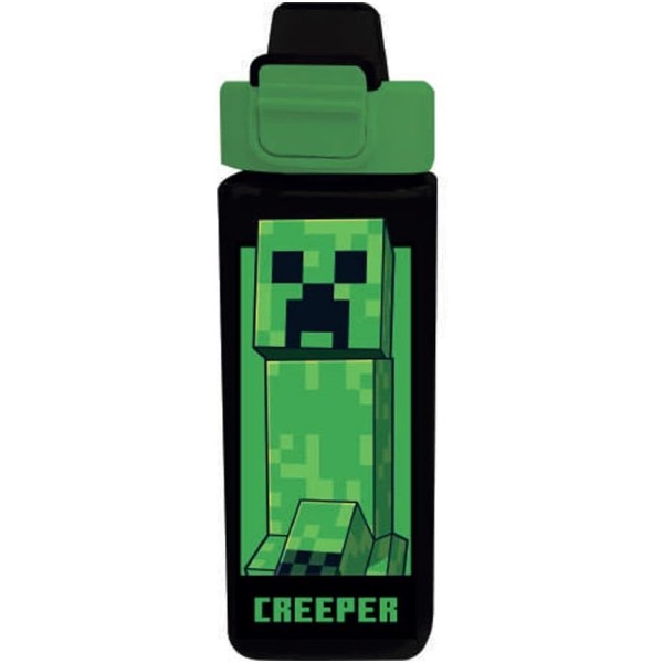 Cantimplora Cuadrada Minecraft 500ml