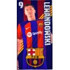 Toalla Microfibra F.C.Barcelona Lewandowski 70x140cm.