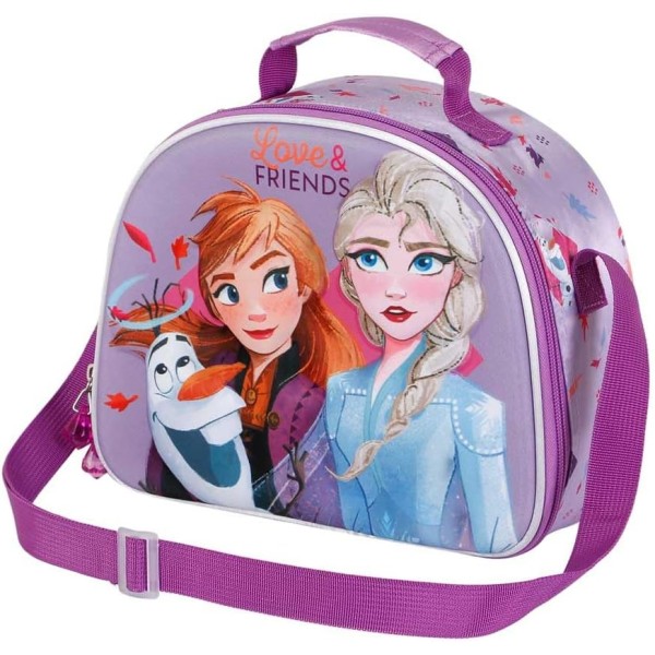 Portameriendas 3D Frozen Friends 20x25,5x10cm