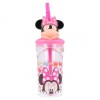 Vaso Figurita 3D Minnie Disney 360ml