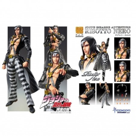 Figura good smile company jojo's bizarre adventure chozokado risotto nero