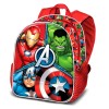 Mochila Basic Massive Los Vengadores Avengers Marvel 39x31x15cm