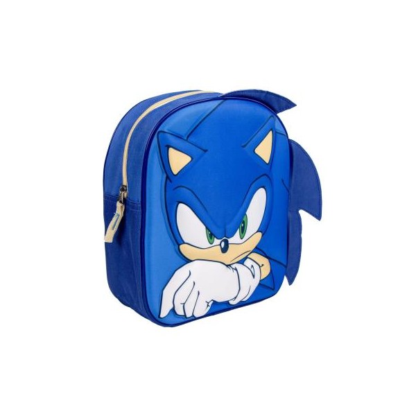 Mochila 3D Sonic the Hedgehog 27cm