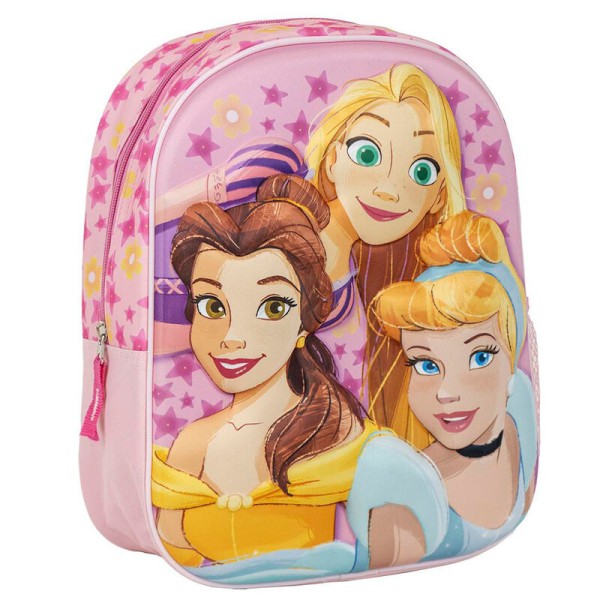 Mochila 3D Princesas Disney 31cm