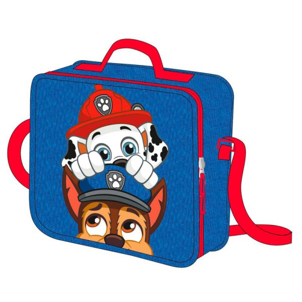 Bolsa portameriendas Patrulla Canina Paw Patrol termico 21,5x19x8,5cm