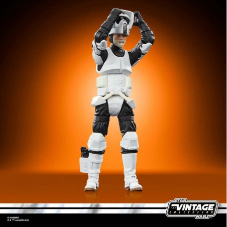 Figura hasbro star wars the vintage collection playset endor bunker con endor rebel commando (scout trooper disguise)