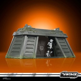 Figura hasbro star wars the vintage collection playset endor bunker con endor rebel commando (scout trooper disguise)