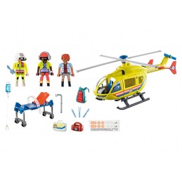 Playmobil helicoptero de rescate