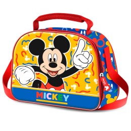 Bolsa Portameriendas 3D Oh Boy Mickey Disney 20x25,5x10cm