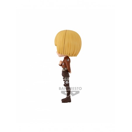 Figura banpresto q posket ataque a los titanes armin arlert 14cm