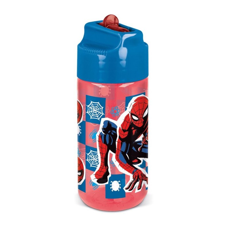 Botella Spiderman Marvel Ecozen Hidro Pequeña 430ml.