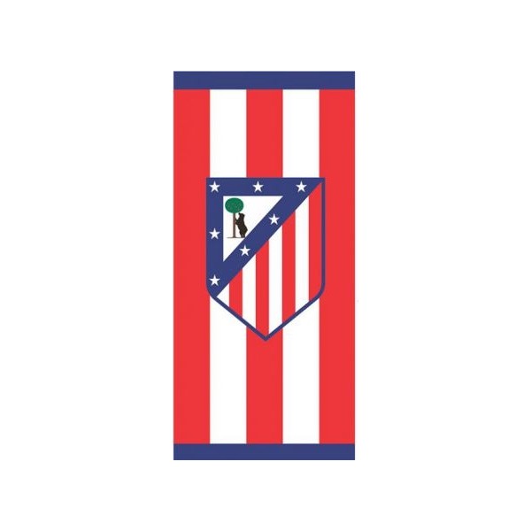 Toalla Playa Premium Atletico De Madrid 75x150cm 100% Algodón (420 gr/m2