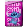 EDREDON LILO & STITCH ROSA 170X260CM GRAMAJE: 280grs. TACTO PLUMA