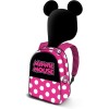 Mochila Capucha Minnie Disney 31cm