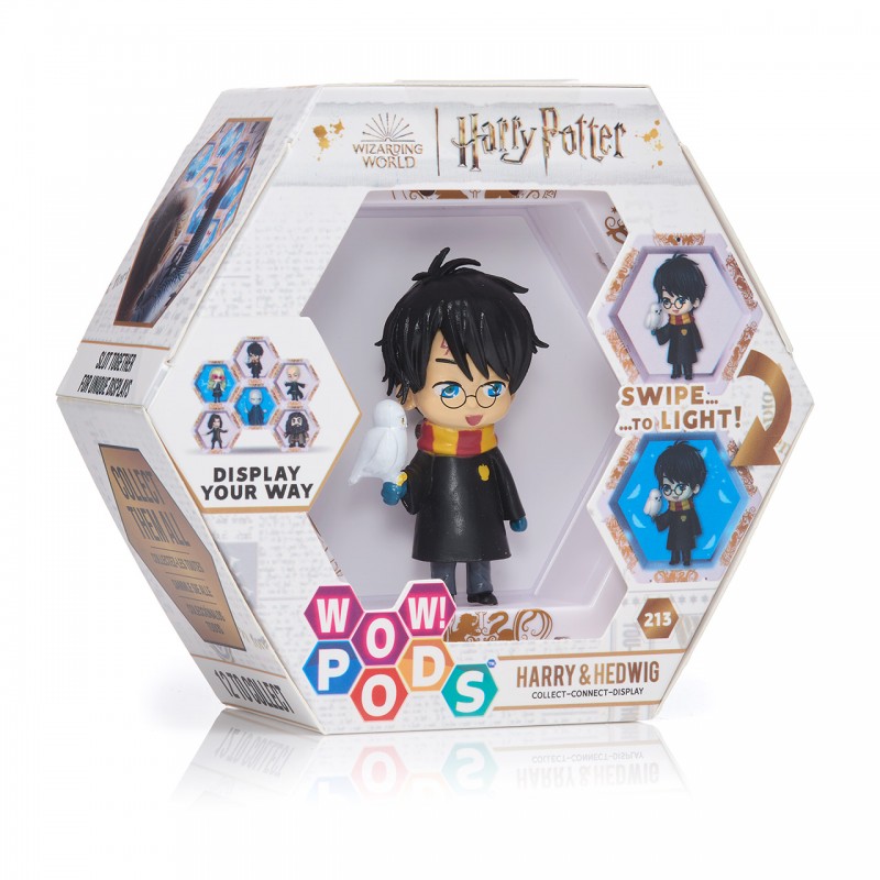 Figura wow! pod harry potter wizarding world - harry con hedwig