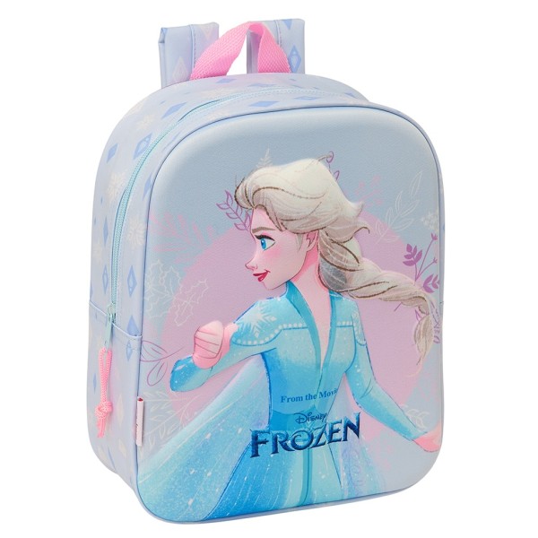 Mochila Guarderia 3D Bolsillo Red Frozen 22X10X27Cm