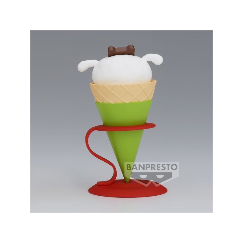 Figura banpresto crayon shinchan ice cream collection shiro 11cm