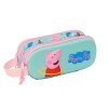 Portatodo Doble 3D Peppa Pig 3D 21X6X8Cm