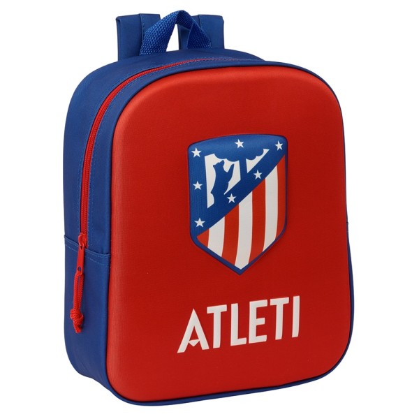 Mochila Guarderia 3D Bolsillo Red Atco. De Madrid 22X10X27Cm