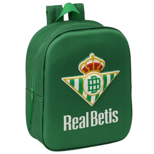 Mochila Guarderia 3D Bolsillo Red Real Betis Balompie 22X10X27Cm