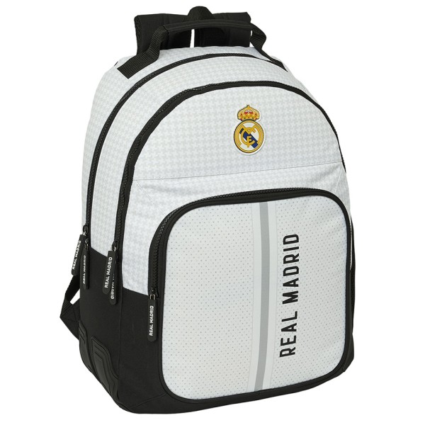 Mochila Doble Adapt.Carro Real Madrid 1ª Equip. 24/25 32x15x42cm