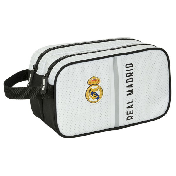 Neceser 2 Cremalleras Adapt.Carro Real Madrid 1ª Equip. 24/25 26x12,5x15cm