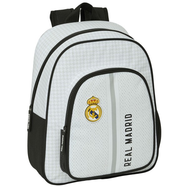 Mochila Infantil Adap.Carro Real Madrid 1ª Equip. 24/25 28x10x34cm