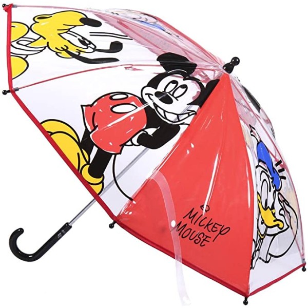 Paraguas Manual Poe Mickey Disney 45cm.