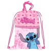 Saco Mochila Stitch Disney 45x34,5cm.