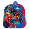 Mochila 31Cm Spiderman 31X26X10 C/ Bolsillo