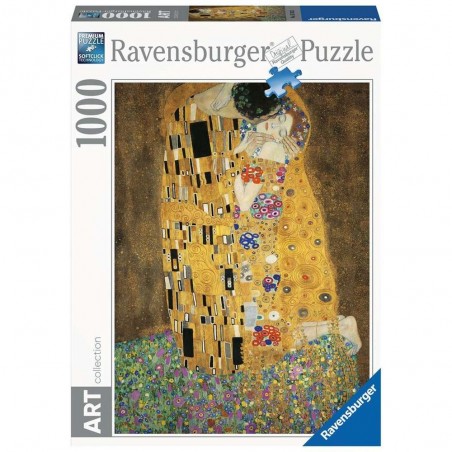 Puzzle ravensburger klimt: el beso 1000 piezas