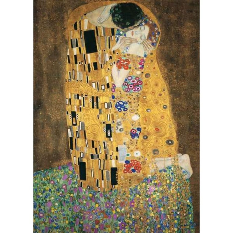 Puzzle ravensburger klimt: el beso 1000 piezas