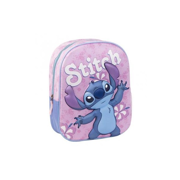 Mochila 3D Stitch Disney 31cm