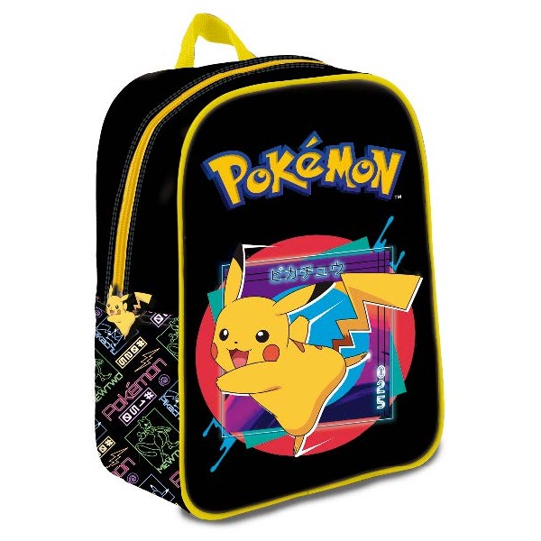 Mochila Mediana 3D Pokemon 31Cm