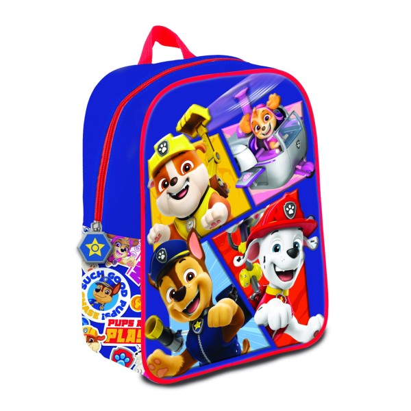 Mochila Mediana Paw Patrol 3D All Mighty 31Cm