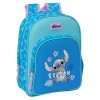 Mochila Infantil Adapt.Carro Stitch "Hawaii" 26x11x34cm