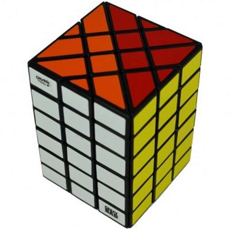 Cubo de rubik calvin's 4x4x6 crazy bad fisher negro