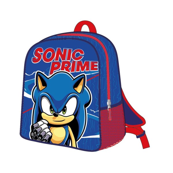 Mochila Infantil 3D Sonic Prime 31cm.