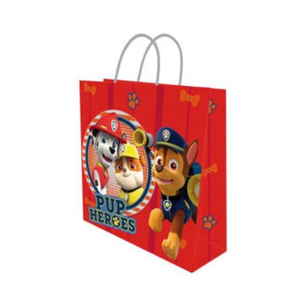 Bolsa de Papel S Patrulla Canina 12Und 12x15x6cm