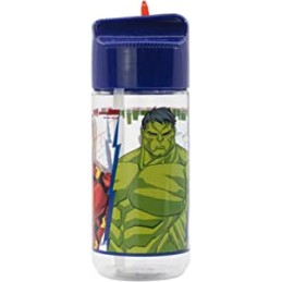 Botella Infantil Avengers Marvel Reutilizable Tritan 430ml.