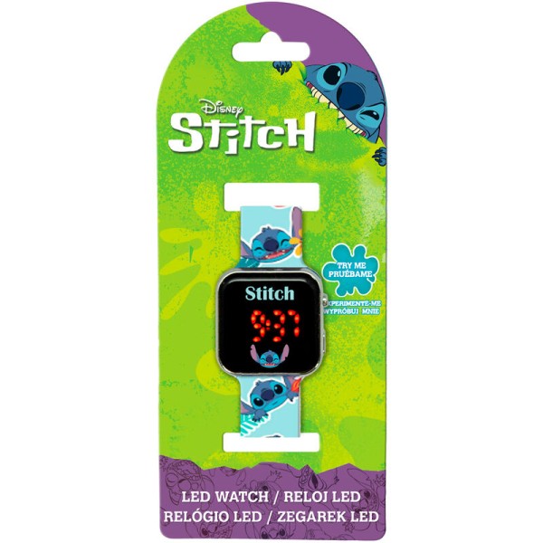 Reloj Led Stitch