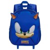 Trolley 3D Face Sonic The Hedgehog 31x26x11cm