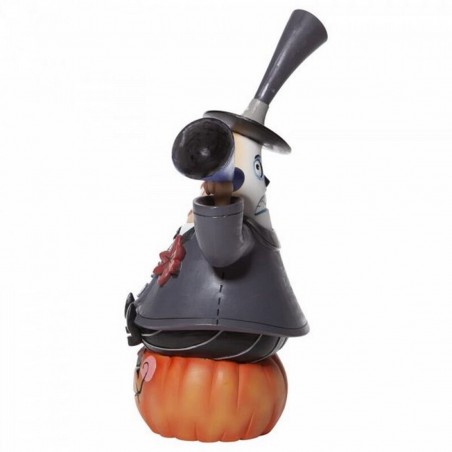 Figura enesco disney pesadilla antes de navidad el alcalde sobre calabaza