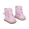 Botas Rosa Para Muñecos De 45cm.