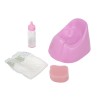 Set Orinal Rosa Paña Biberon Esponja