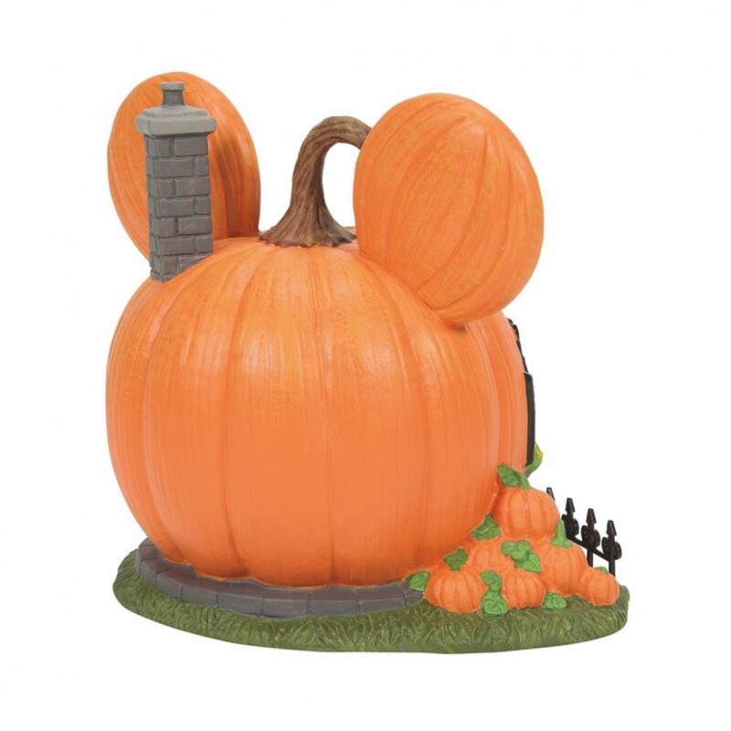 Figura decorativa enesco disney mickey & minnie mickey casa calabaza