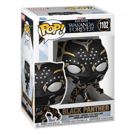 Funko pop marvel black panther wakanda forever black panther 66718