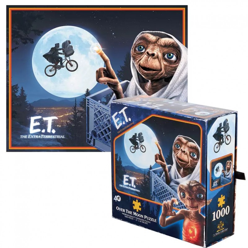 Puzzle the noble collection e.t. el extraterrestre sobre la luna 1000 piezas