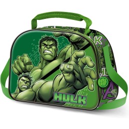 Bolsa Portameriendas 3D Hulk Marvel 20x25,5x10cm.